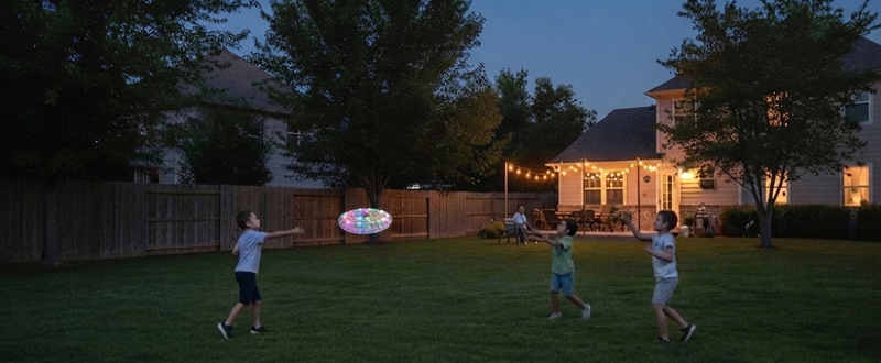 The Amazing Duo Pack - Two 12-inch flying discs, one air pump - doubling the fun!